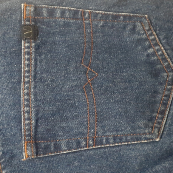 Valentino Denim Jean Pants Bootcut Trousers Pants 5 pockets sz 32 - Picture 5 of 12